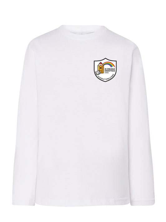 T-SHIRT MANICA LUNGA 100% COTONE
